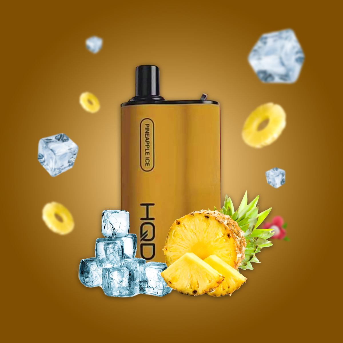 HQD BOX PINEAPPLE ICE – 4000 PUFFS — image 1