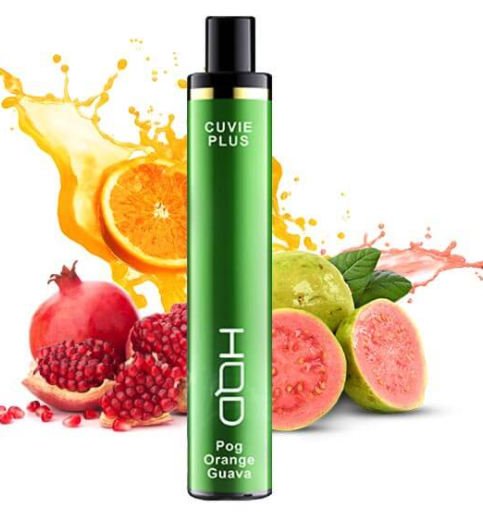 HQD CUVIE PLUS POD ORANGE GUAVA – 1200 PUFFS — image 1