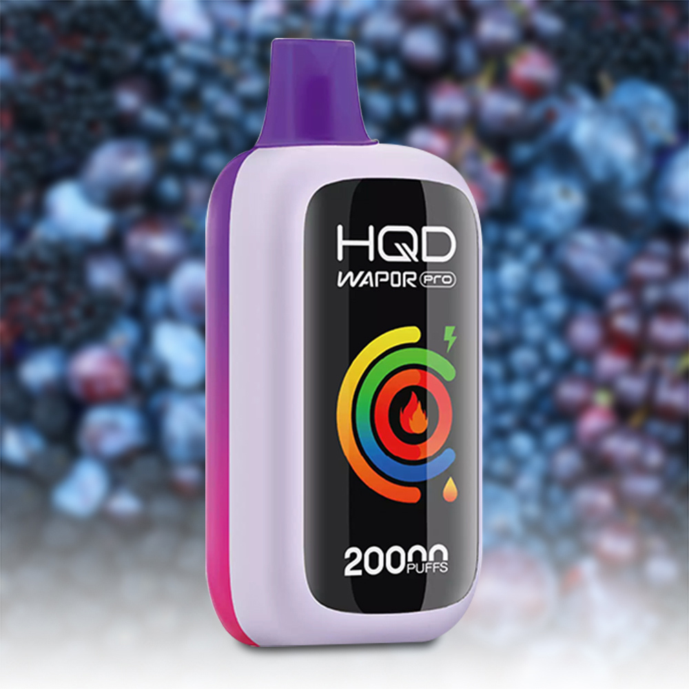 HQD Cuvie Slick 20000 Puffs Blueberry Raspberry Grape — image 1