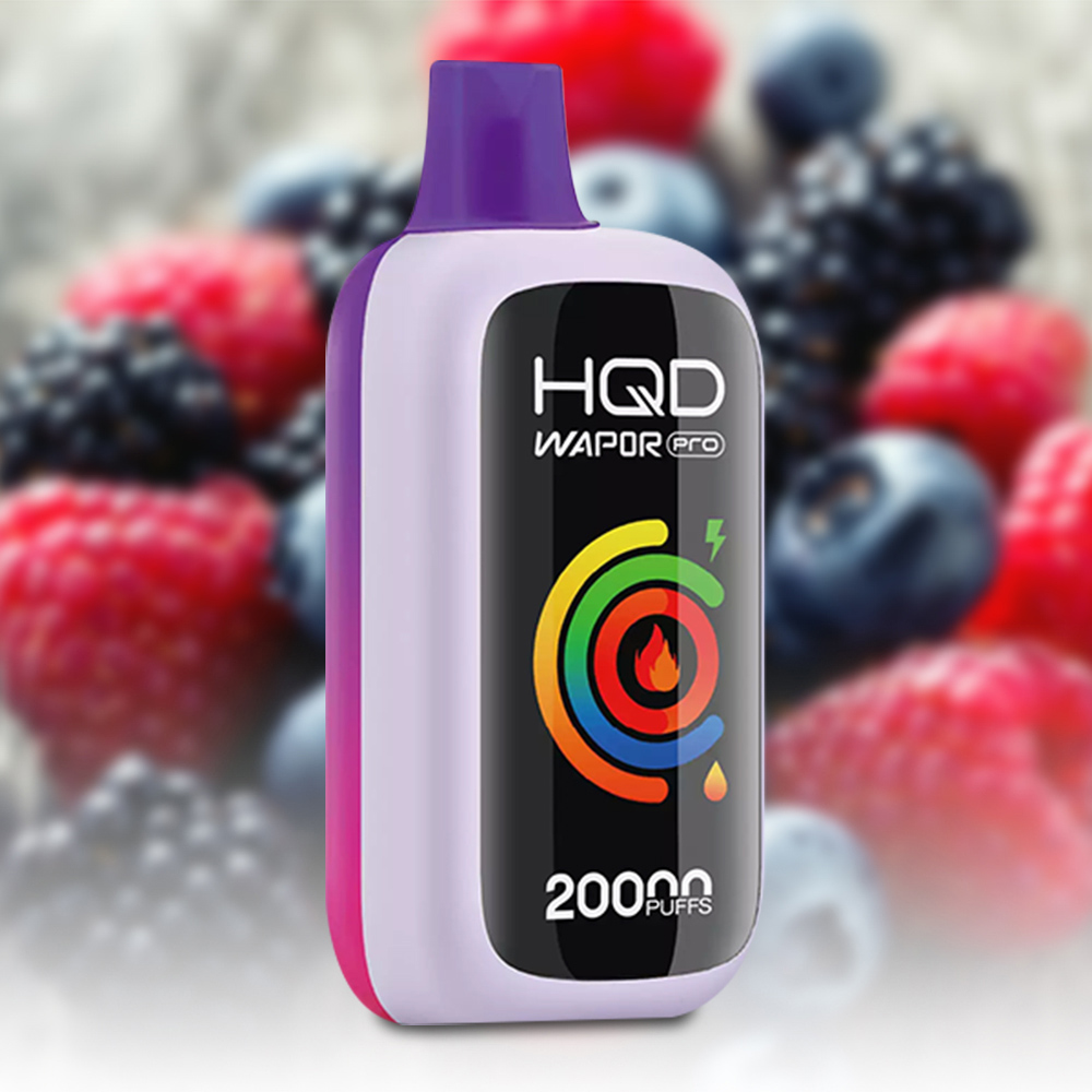 HQD Cuvie Slick 20000 Puffs Blueberry Raspberry — image 1