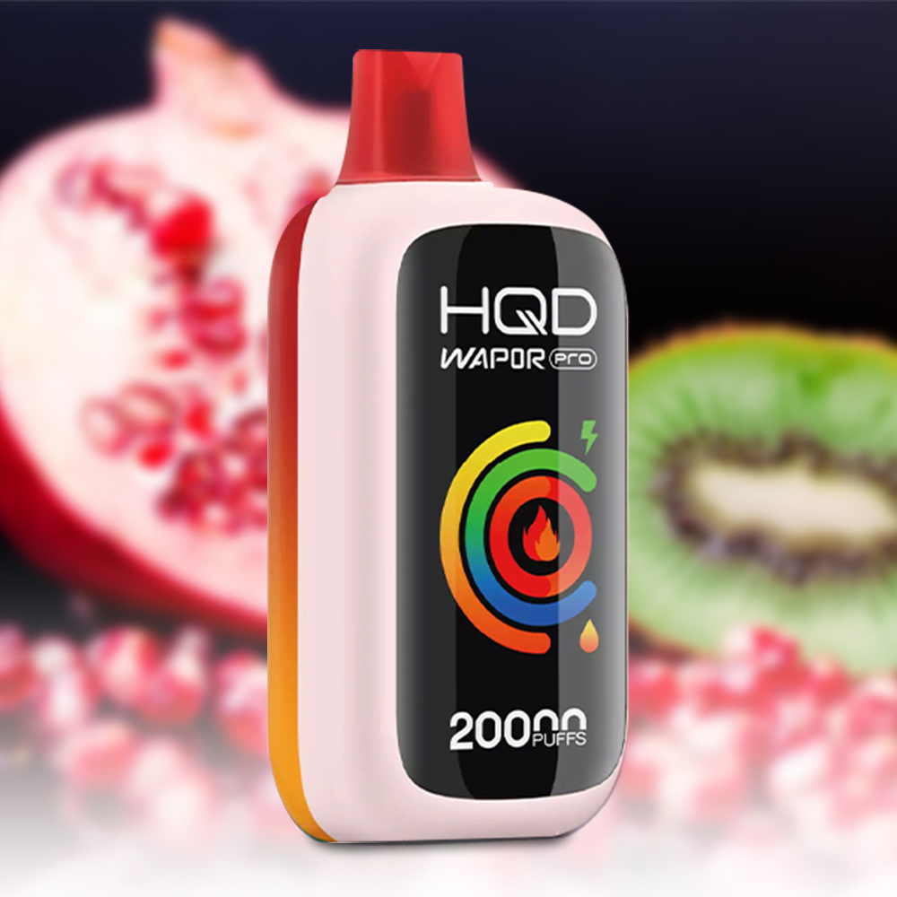 HQD Cuvie Slick 20000 Puffs Kiwi Pomegranate — image 1