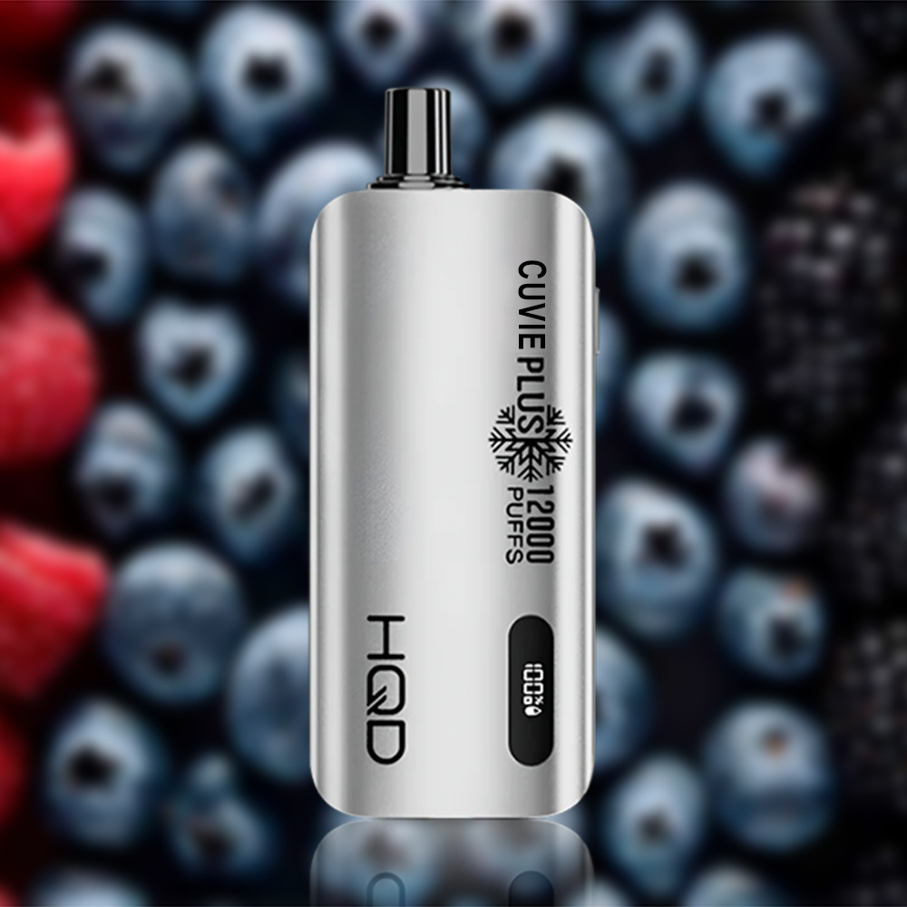 HQD Cuvie Slick Plus 12000 Puffs Fresh Berries — image 1