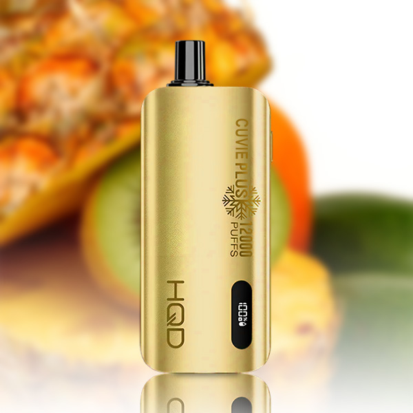 HQD Cuvie Slick Plus 12000 Puffs Kiwi Pineapple — image 1