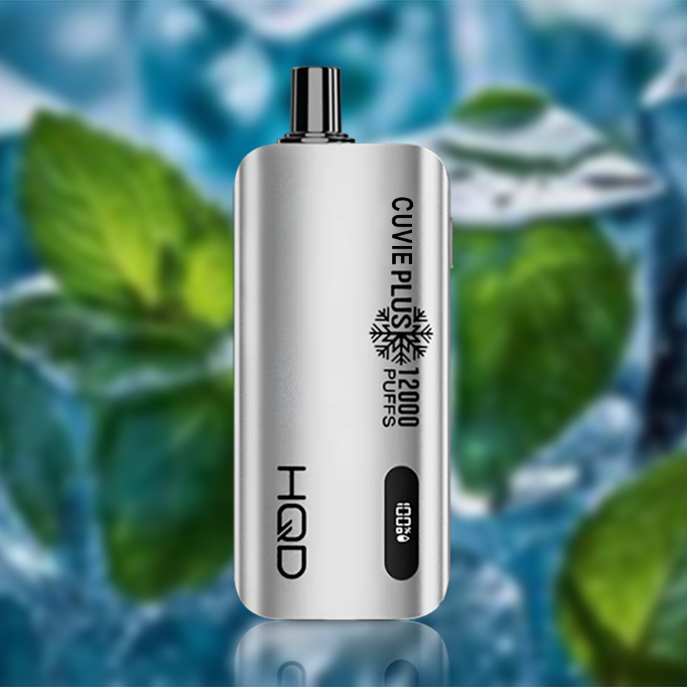 HQD Cuvie Slick Plus 12000 Puffs Mint Ice — image 1