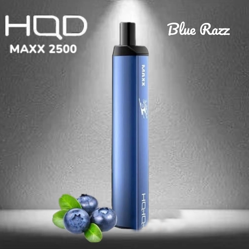 HQD MAXX BLUE RAZZ - 2500 PUFFS — image 1