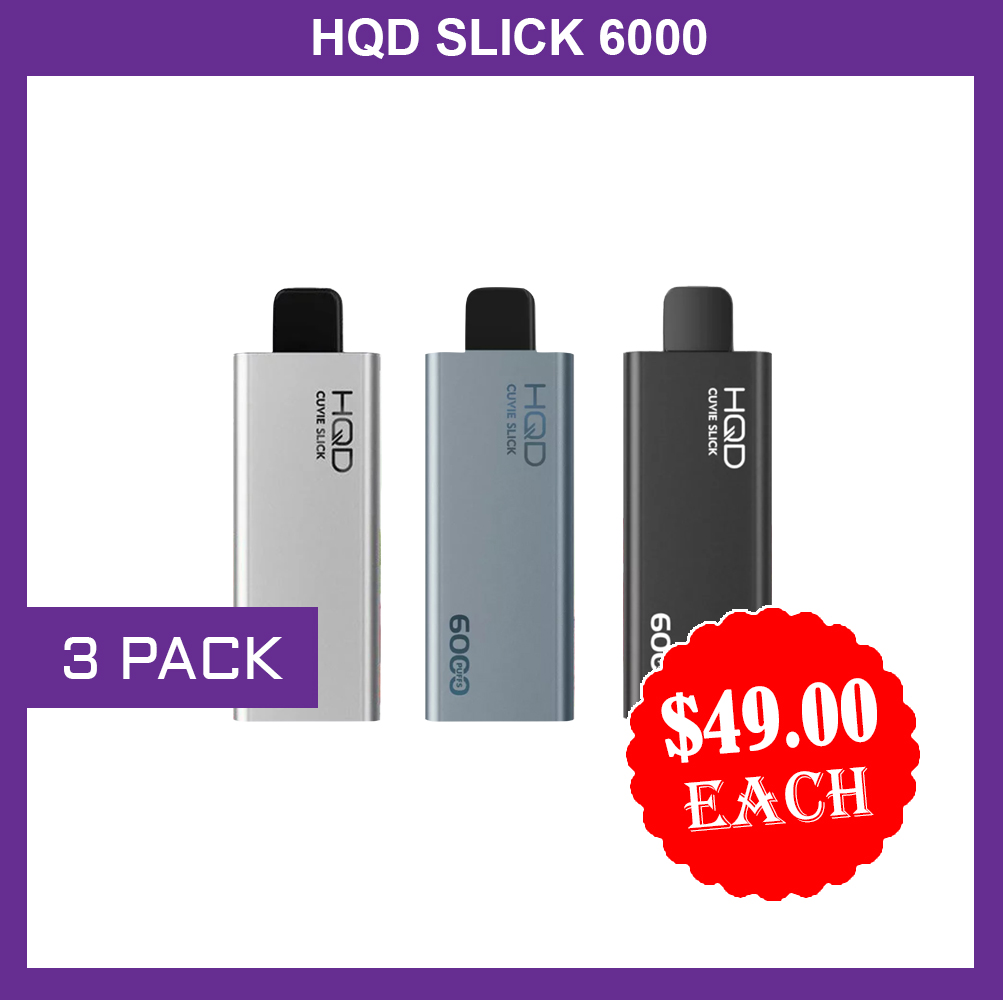 HQD SLICK - 3 PACK- 6000 PUFFS — image 1