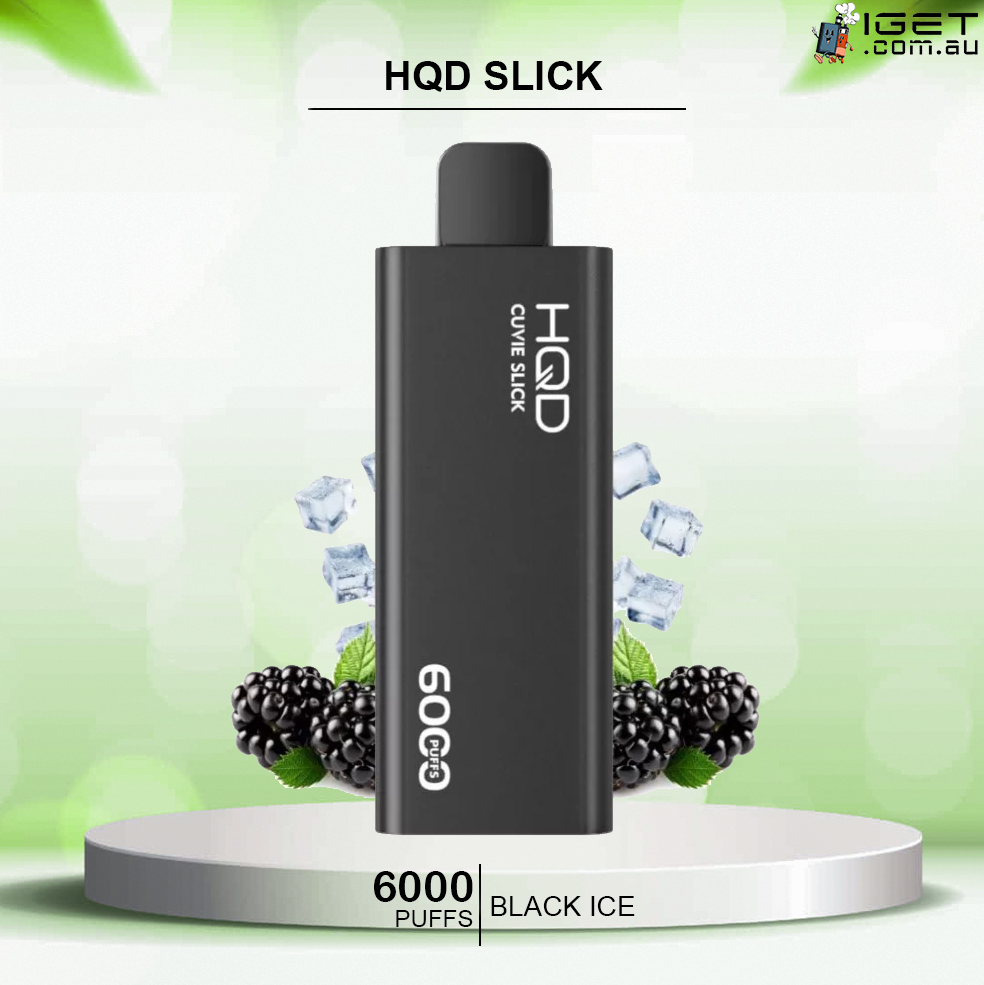 HQD SLICK BLACK ICE - 6000 PUFFS | IGET Australia — image 1