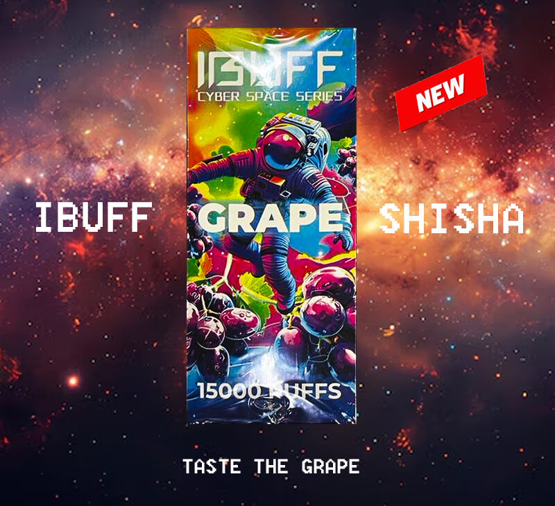 IBUFF SHISHA - GRAPE - 15000 PUFFS — image 1