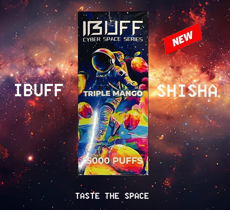 IBUFF SHISHA - TRIPLE MANGO - 15000 PUFFS — image 1