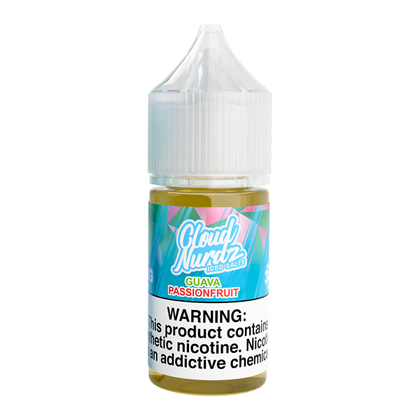Iced Guava Passionfruit Cloud Nurdz Salts — image 1