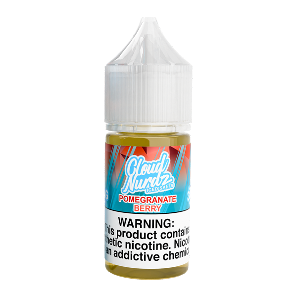 Iced Pomegranate Berry Cloud Nurdz Salts — image 1