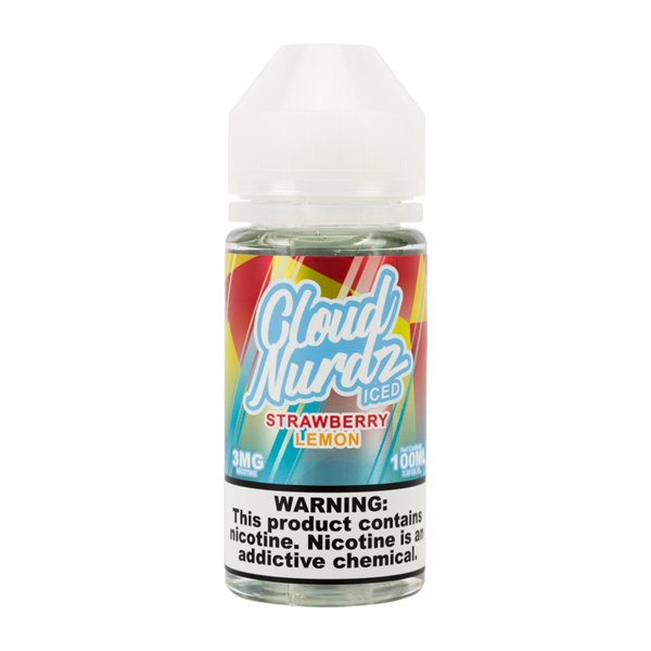 Iced Strawberry Lemon by Cloud Nurdz 100mL — image 1