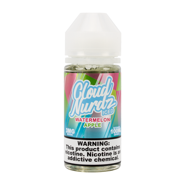 Iced Watermelon Apple by Cloud Nurdz 100mL — image 1