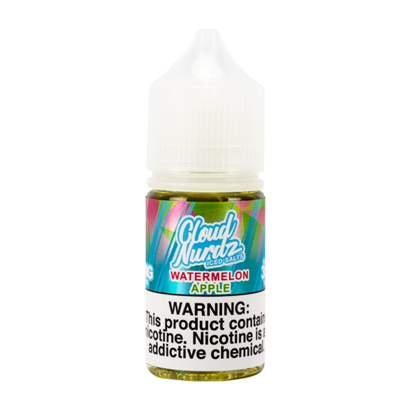 Iced Watermelon Apple by Cloud Nurdz Salts — image 1