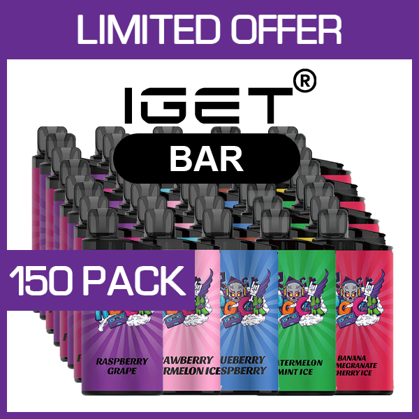 IGET BAR – 3500 PUFFS – 150 PACK — image 1