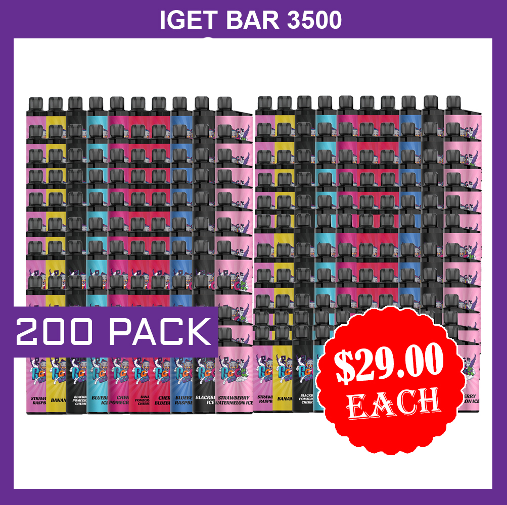 IGET BAR – 3500 PUFFS – 200 PACK — image 1
