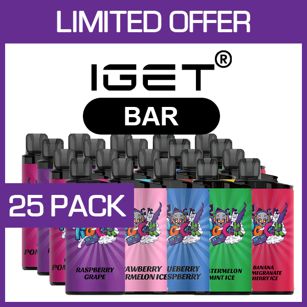 IGET BAR – 3500 PUFFS – 25 PACK — image 1