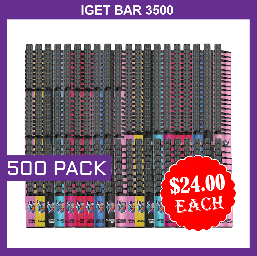 IGET BAR – 3500 PUFFS – 500 PACK — image 1