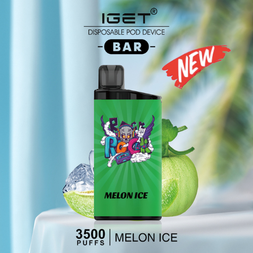 IGET BAR MELON ICE – 3500 PUFFS — image 1