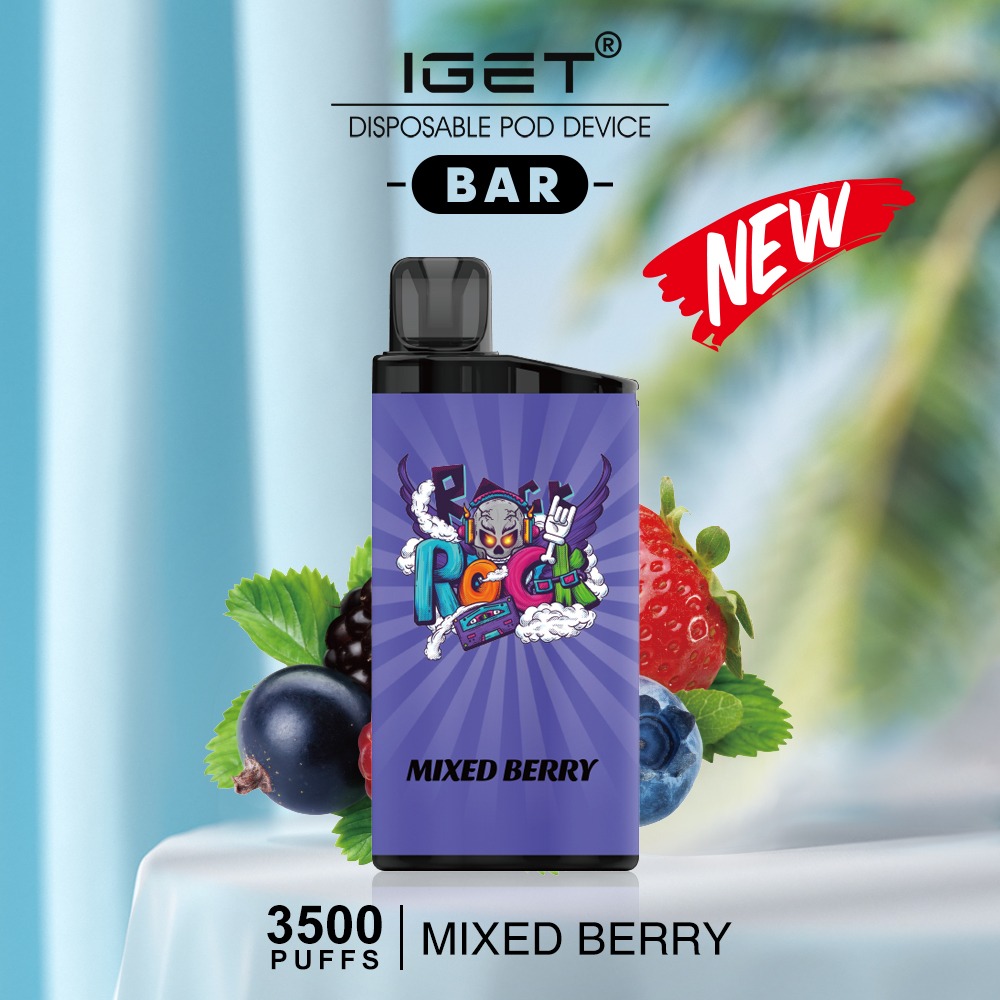 IGET BAR MIXED BERRY – 3500 PUFFS — image 1
