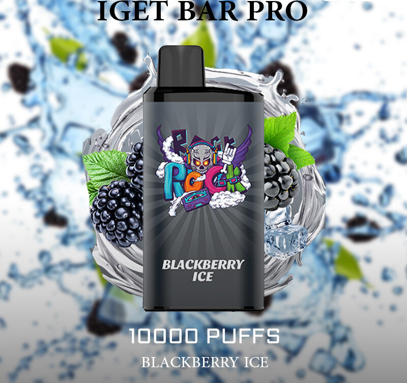 IGET BAR PRO - BLACKBERRY ICE - 10000 PUFFS — image 1