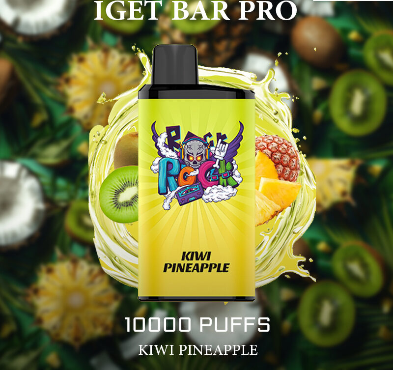 IGET BAR PRO - KIWI PINEAPPLE - 10000 PUFFS — image 1