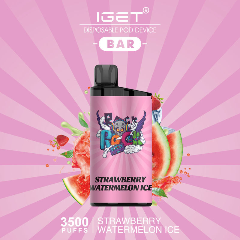IGET BAR STRAWBERRY WATERMELON ICE – 3500 PUFFS — image 1