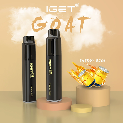 IGET GOAT ENERGY RUSH – 5000 PUFFS — image 1