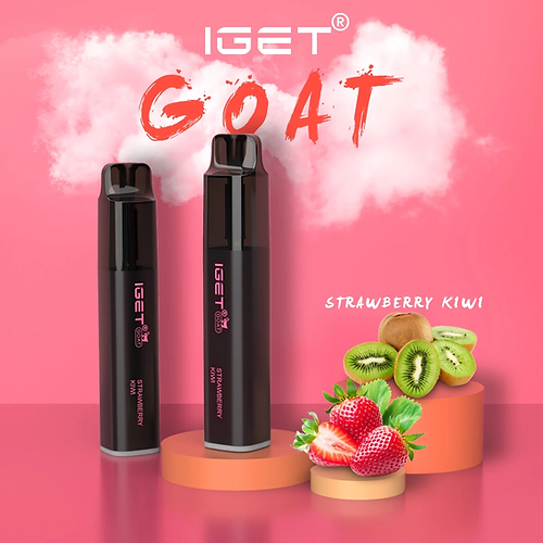 IGET GOAT STRAWBERRY KIWI – 5000 PUFFS — image 1