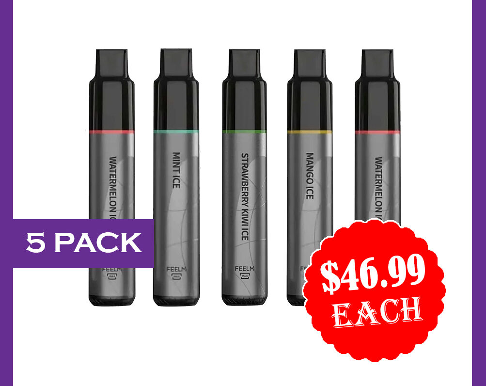 IGET HOT 5500 PUFFS - 5 PACK — image 1