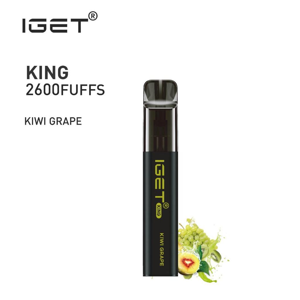 IGET KING KIWI GRAPE - 2600 PUFFS — image 1