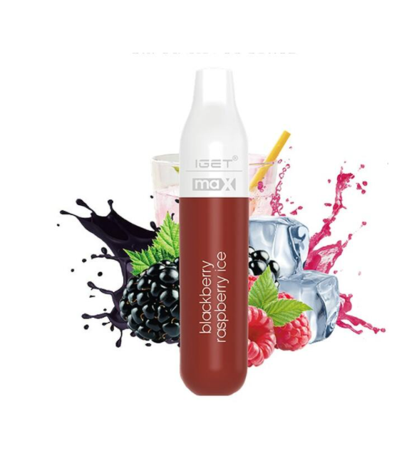 IGET MAX BLACKBERRY RASPBERRY ICE – 2300 PUFFS — image 1
