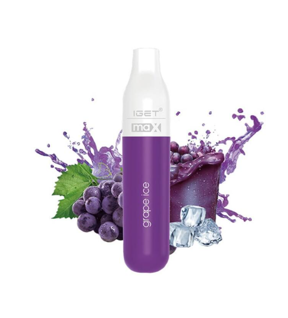 IGET MAX GRAPE ICE – 2300 PUFFS — image 1