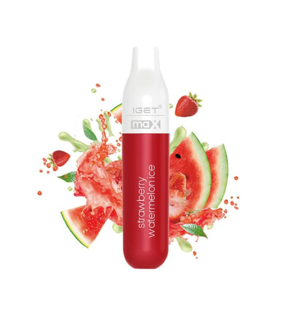 IGET MAX STRAWBERRY WATERMELON – 2300 PUFFS — image 1