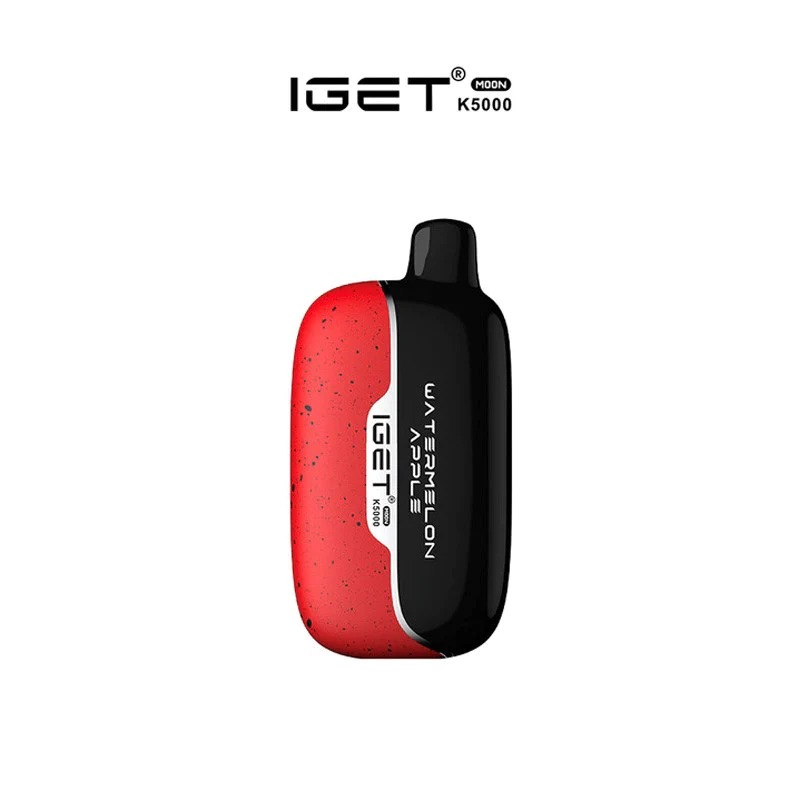 IGET MOON WATERMELON APPLE - 5000 PUFFS — image 1