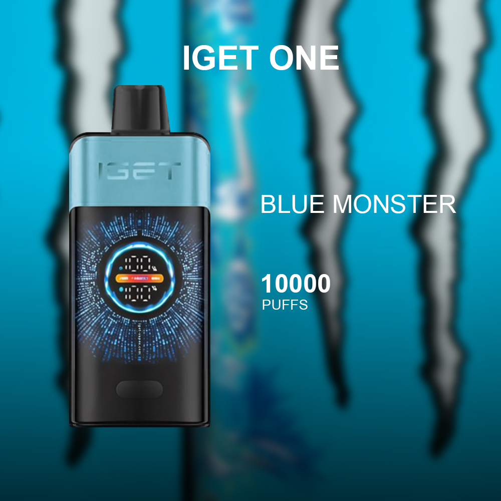 IGET ONE BLUE MONSTER - 12000 PUFFS — image 1