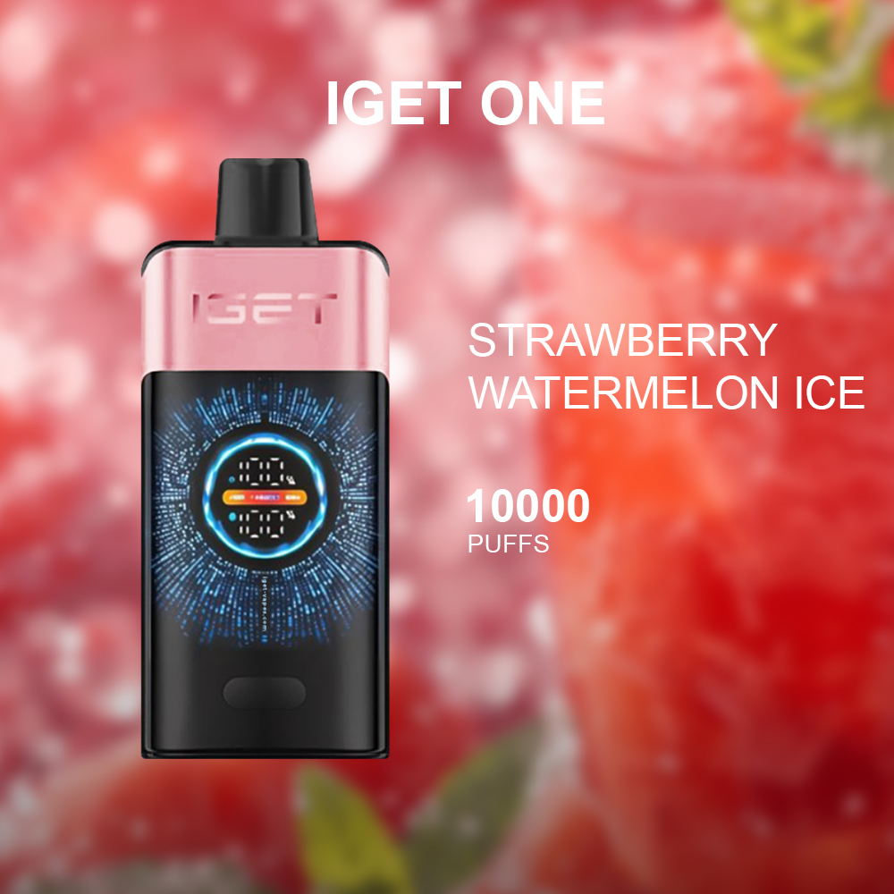 IGET ONE STRAWBERRY WATERMELON ICE - 12000 PUFFS — image 1