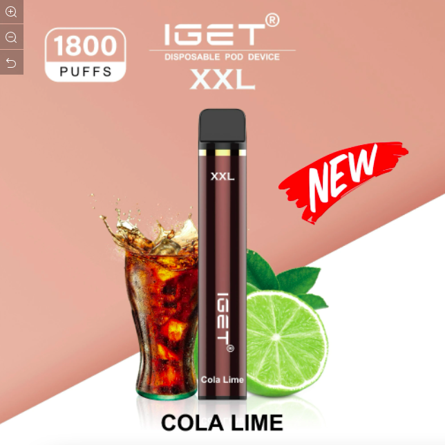 IGET XXL COLA LIME – 1800 PUFFS — image 1