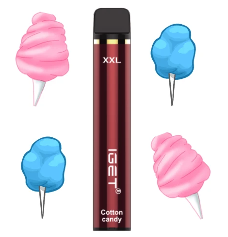 IGET XXL COTTON CANDY – 1800 PUFFS — image 1