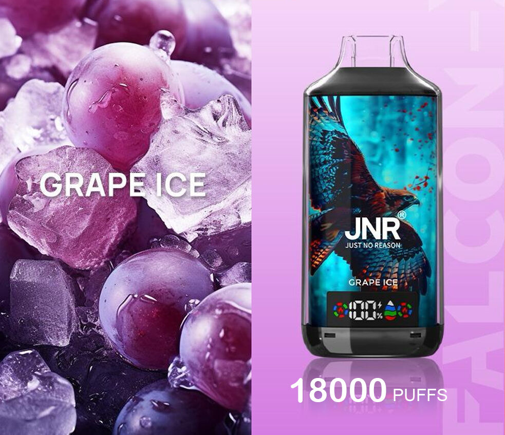 JNR FALCON -X GRAPE ICE - 18000 PUFFS — image 1