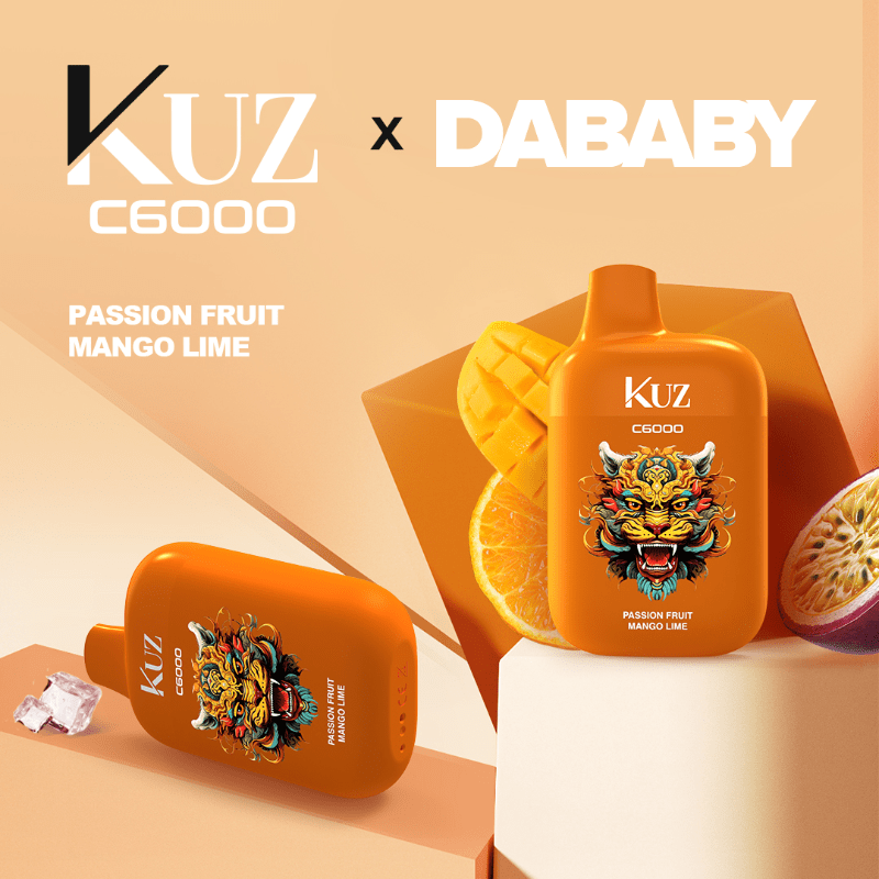 KUZ PASSIONFRUIT MANGO LIME - 6000 PUFFS — image 1