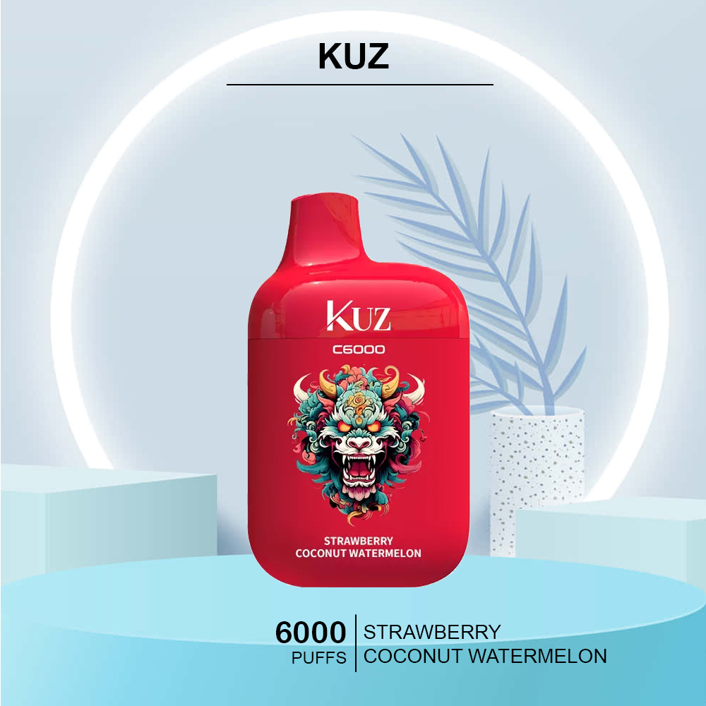 KUZ STRAWBERRY COCONUT WATERMELON - 6000 PUFFS — image 1