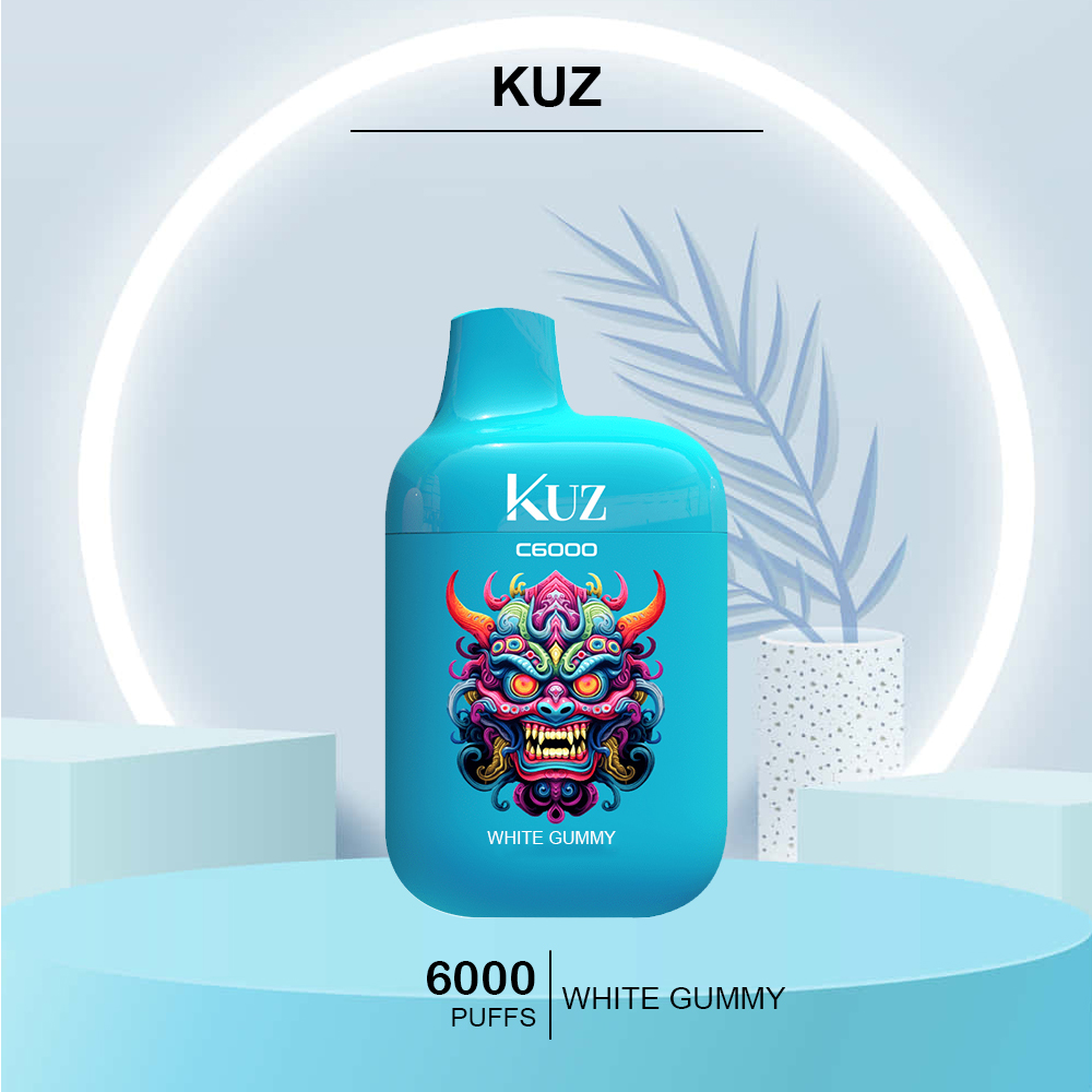 KUZ WHITE GUMMY - 6000 PUFFS — image 1