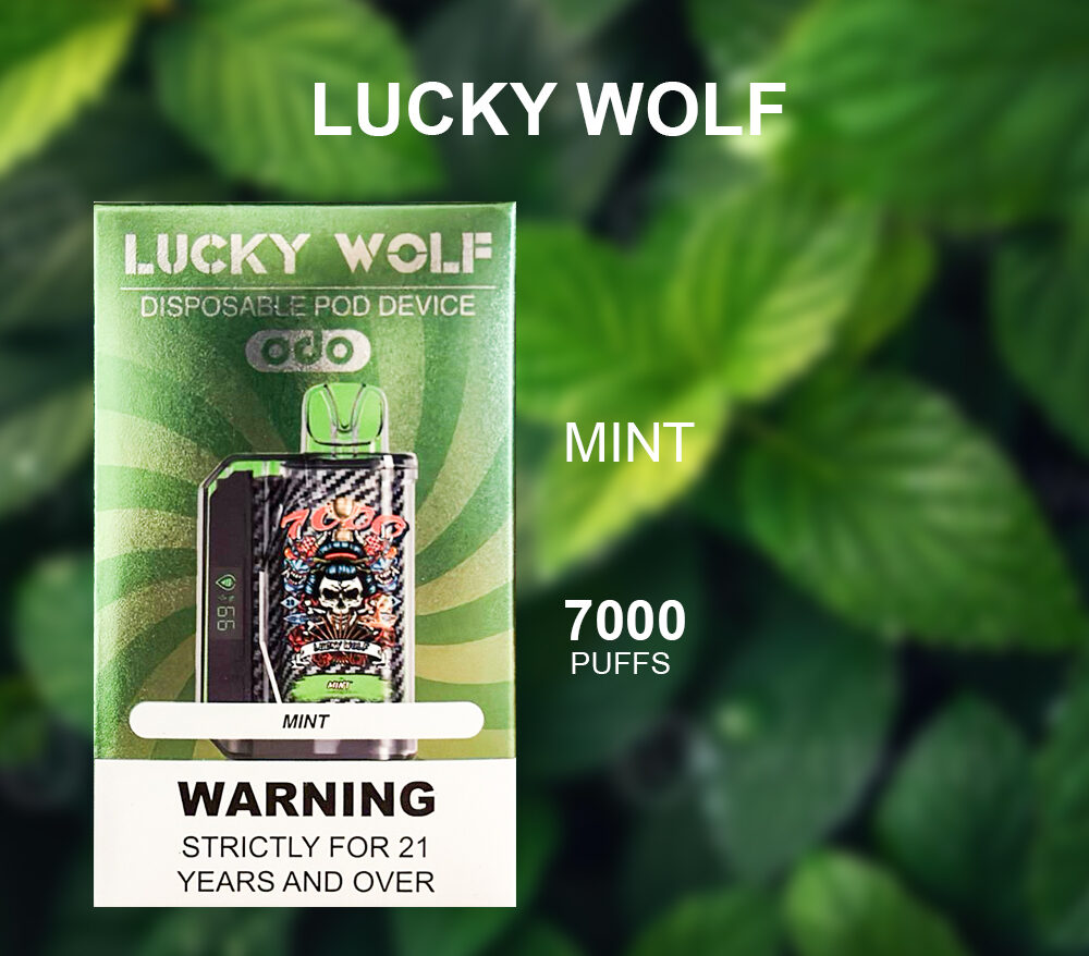 LUCKY WOLF MINT - 7000 PUFFS — image 1