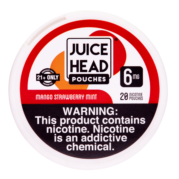 Mango Strawberry Mint Juice Head Pouches — image 1
