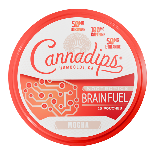 Mocha CANNADIPS Brain Fuel Pouches — image 1