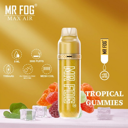 MR FOG TROPICAL GUMMIES - 3600 PUFFS — image 1