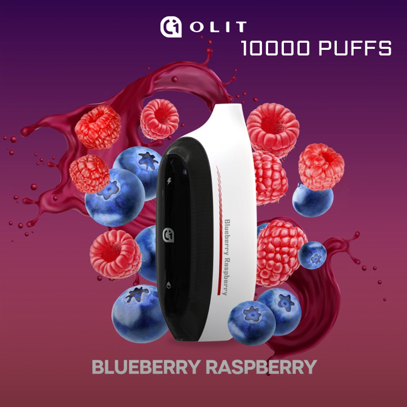 OLIT BLUEBERRY RASPBERRY - 10000 PUFFS — image 1