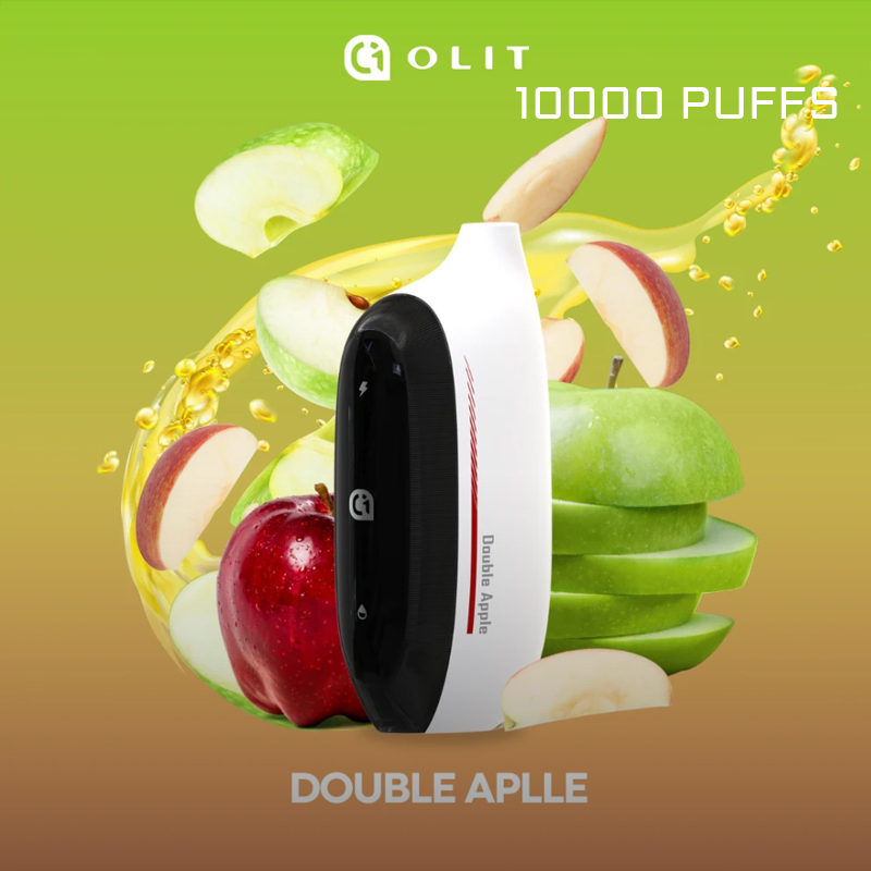 OLIT DOUBLE APPLE - 10000 PUFFS — image 1