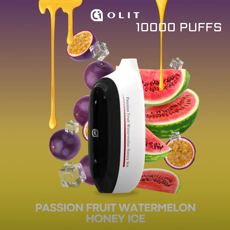 OLIT PASSION FRUIT WATERMELON HONEY ICE - 10000 PUFFS — image 1